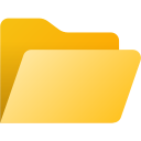 Open folder